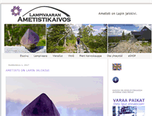 Tablet Screenshot of ametistikaivos.fi